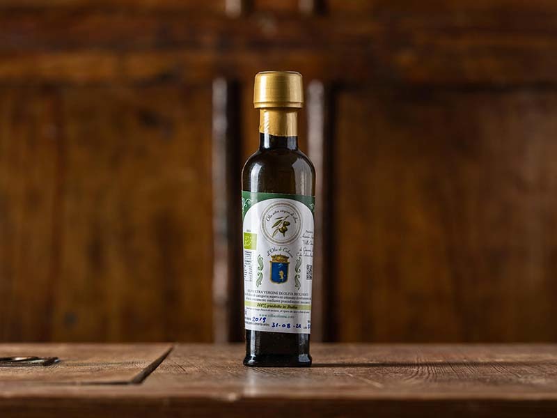 Olio extravergine di oliva siciliano biologico  – bottiglia 0,10 lt