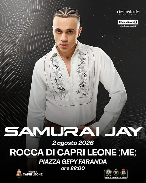 Samurai Jay in concerto a Rocca di Capri Leone