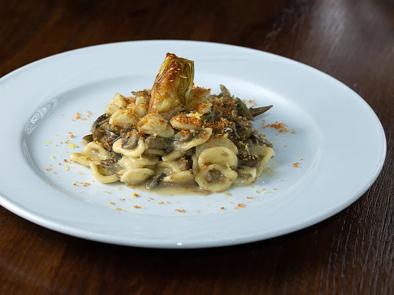Orecchiette con carciofi