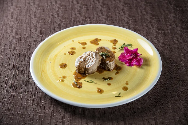 Filetto di suino nero cotto a bassa temperatura