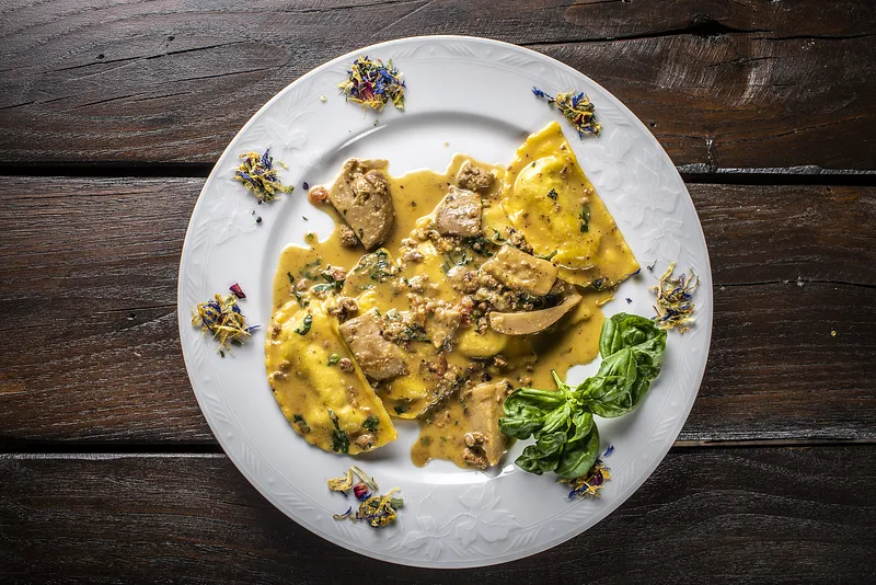 Crespelle ai profumi di bosco