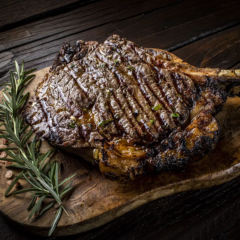 Bistecca Tomahawk — Osteria della carne, Sant'Angelo di Brolo (photo 1)