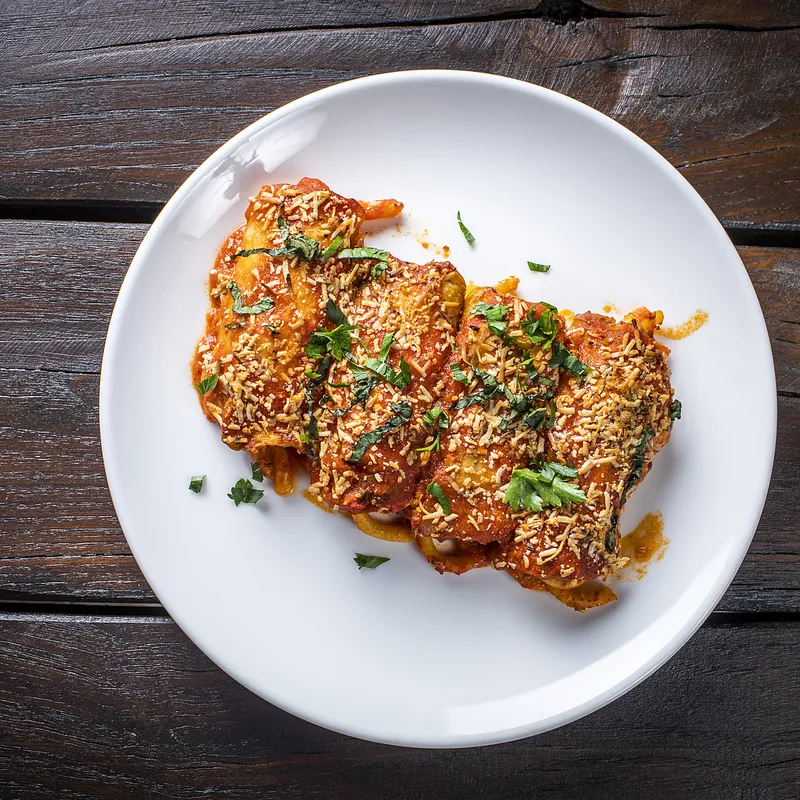 Involtini di maccheroni — Osteria della carne, Sant'Angelo di Brolo (foto 1)