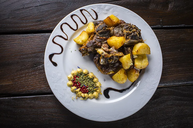 Agnello al forno con patate