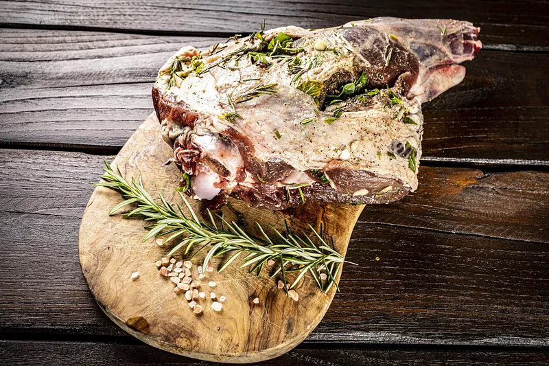 Coscia di agnello al forno