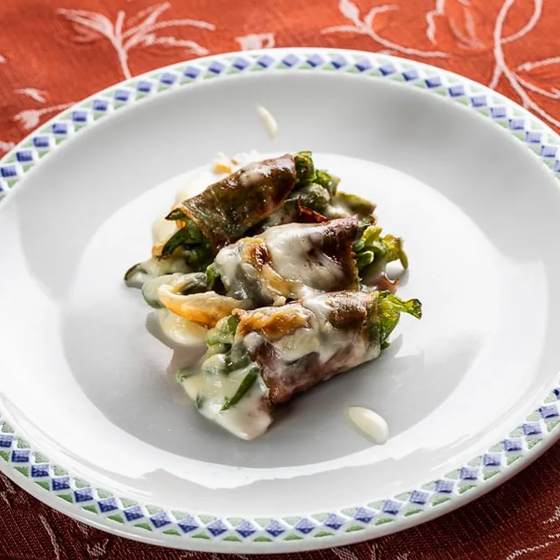 Involtini di fagiolini e speck — Bar Ristorante Pizzeria Millenium, Raccuja (photo 1)