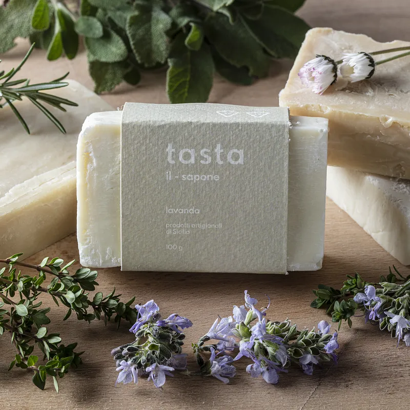 Sapone all'olio d’oliva — Tasta - i sapori artigianali di sicilia, San Marco d'Alunzio (foto 1)