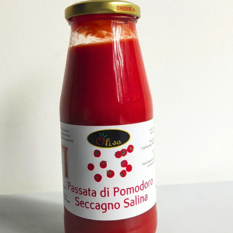 Passata di Pomodoro Seccagno Salina — Azienda Agricola di Oliva Michele, Pollara (photo 1)
