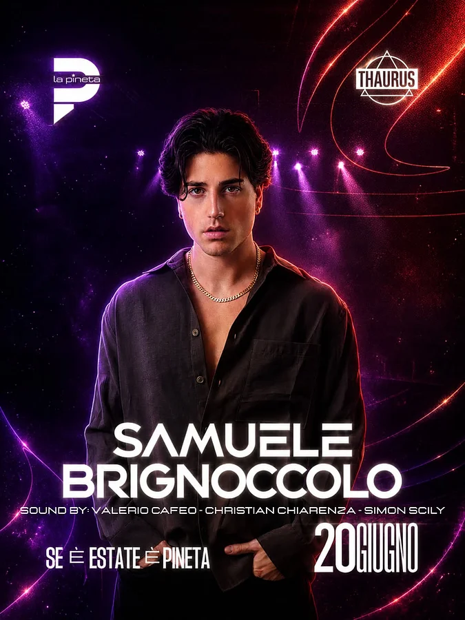 Samuele Brignoccolo alla Discoteca La Pineta · Ttattà Go