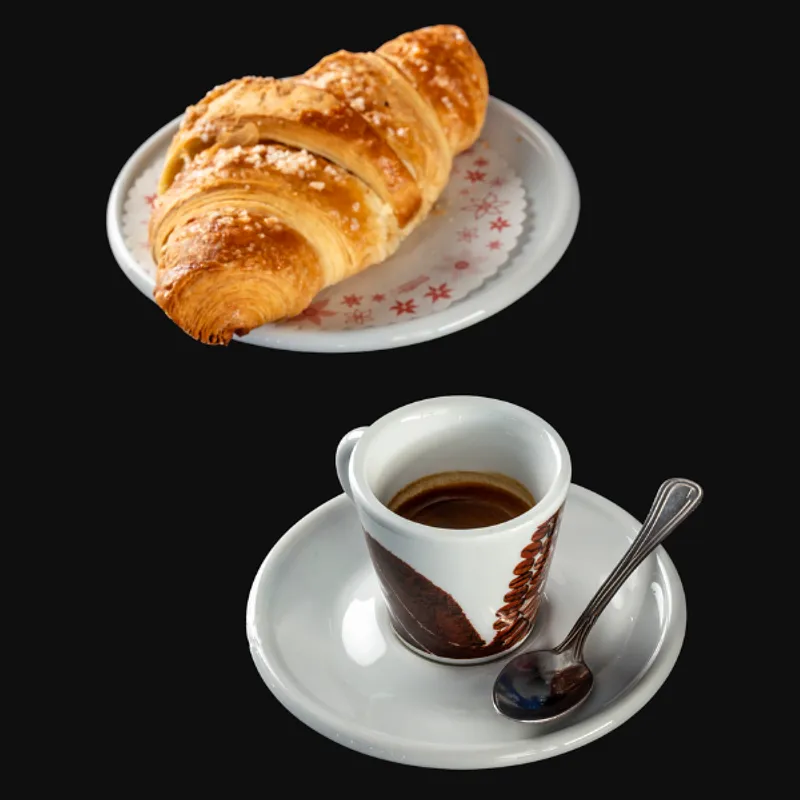 Caffè e cornetto — photo 1