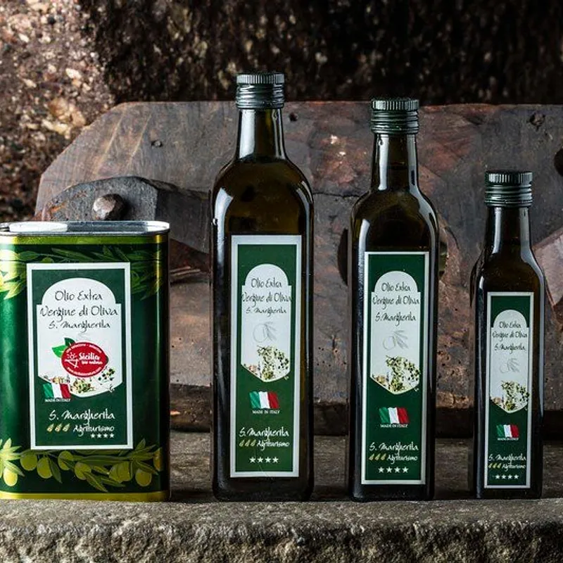 Olio extravergine d’oliva siciliano — foto 1