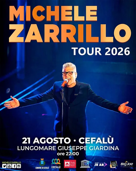 Michele Zarrillo in concerto a Cefalù