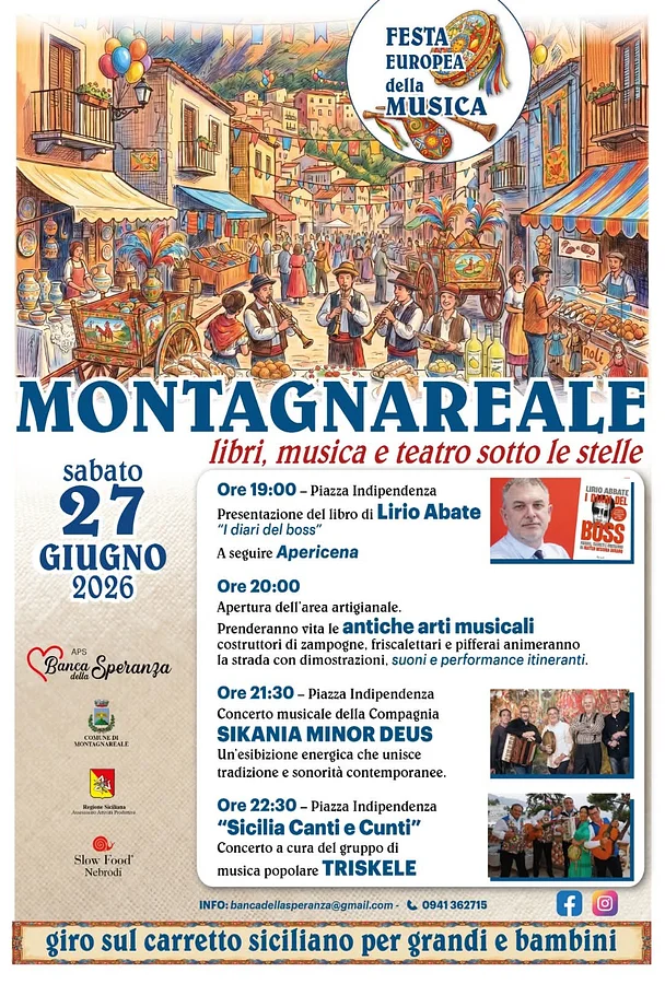 MONTAGNAREALE libri, musica e teatro sotto le stelle · Ttattà Go