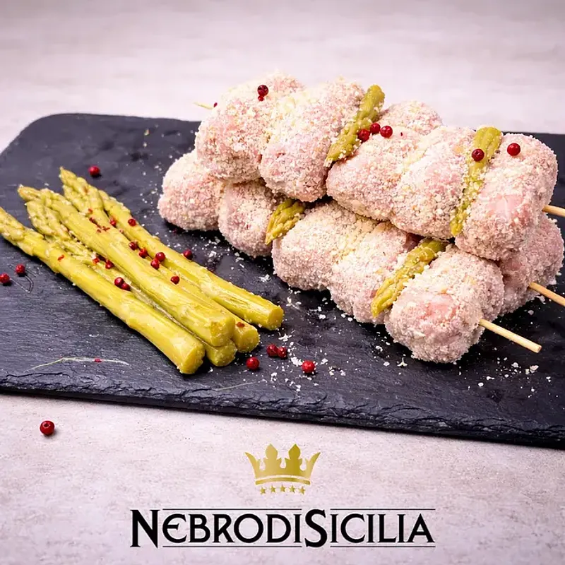 Braciole Siciliane Asparagi e Pancetta — photo 1