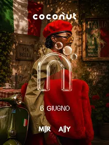 COCONUT - SABATO 6 GIUGNO 🌴  — foto 1