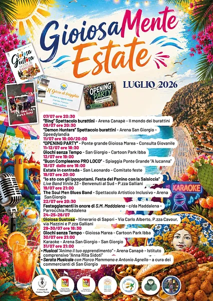 Estate Mare 2026 - Gioiosa Marea