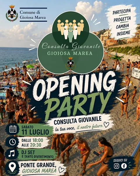 Opening Party - Consulta Giovanile