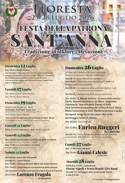 Festa della patrona Sant'Anna - Floresta
