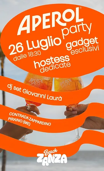 La Domenica Zanza - APEROL PARTY
