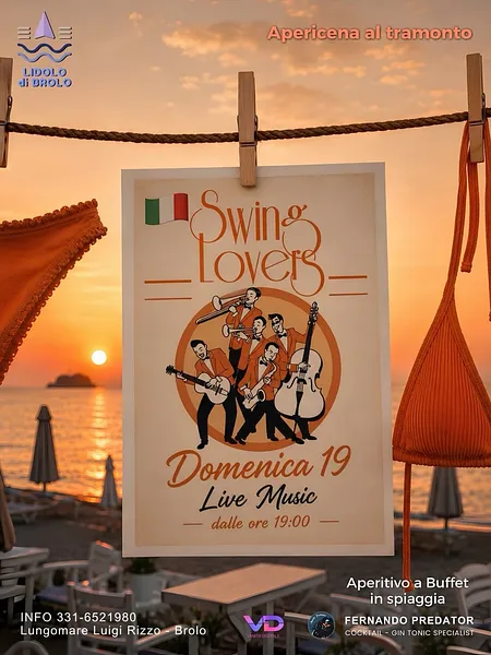 Swing Lovers al Lidolo di Brolo