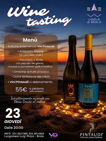 Wine tasting al Lidolo di Brolo