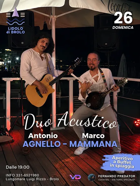 Duo Acustico Agnello & Mammana al Lidolo di Brolo