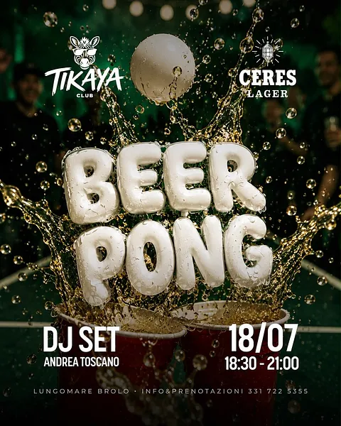 Beer Pong al Tikaya Club