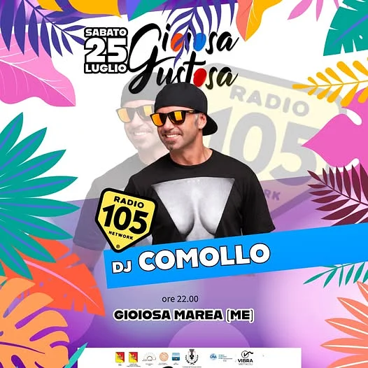 Dj Comollo di Radio 105 a Gioiosa Marea · Ttattà Go