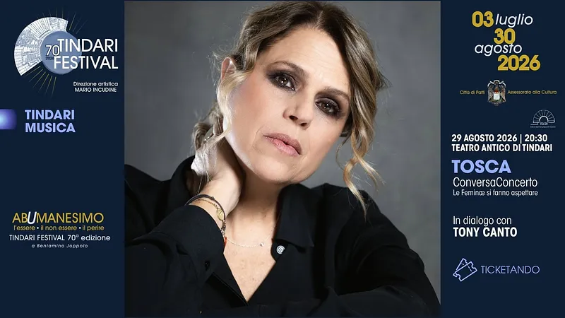 TOSCA ConversaConcerto | TINDARI FESTIVAL 70 | Musica