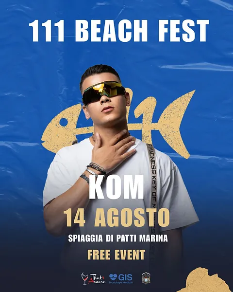 111 Beach fest - Kom 