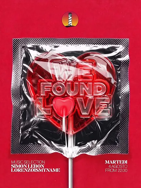WE FOUND LOVE - I CARUSI BEACH
