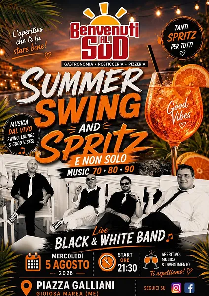 "Summer Swing and Sprits" live Black White Band