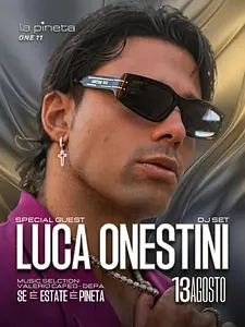 Luca Onestini alla Discoteca La Pineta — foto 1