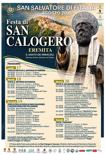 Festa di San Calogero Eremita - San Salvatore di Fitalia