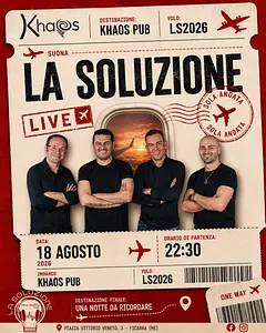 La Soluzione live al Khaos — foto 1