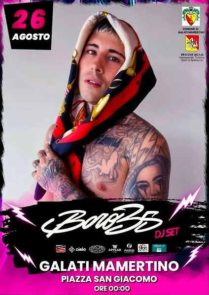 Boro 35 Dj set a Galati Mamertino
