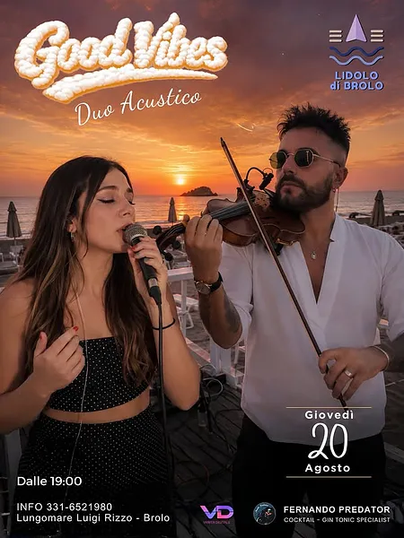  Good Vibes Duo Acustico al Lidolo di Brolo