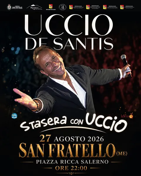 Uccio De Santis in Tour 2026