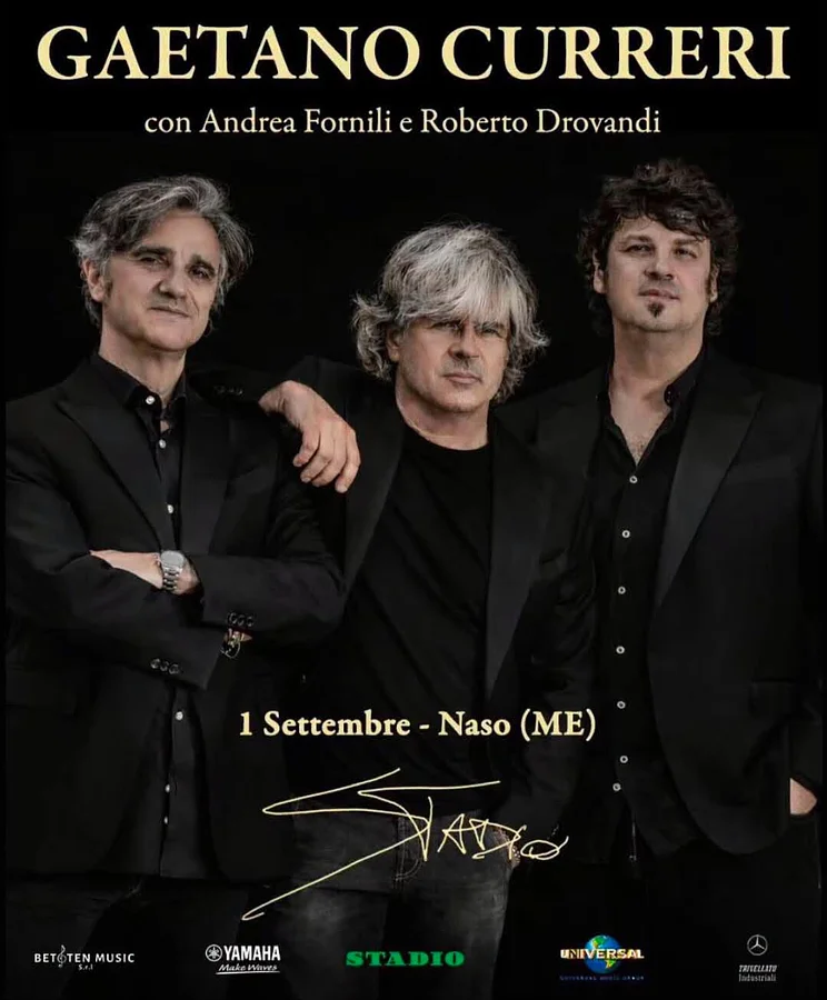 Gaetano Curreri e Gli Stadio in concerto a Naso · Ttattà Go