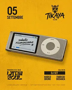Sabato Ricominciamo al Tikaya Club (copia) — foto 1