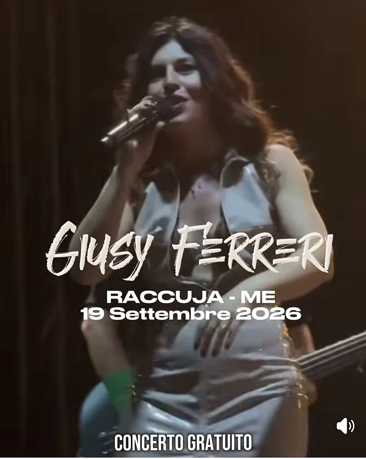 Giusy Ferreri in concerto a Raccuja · Ttattà Go