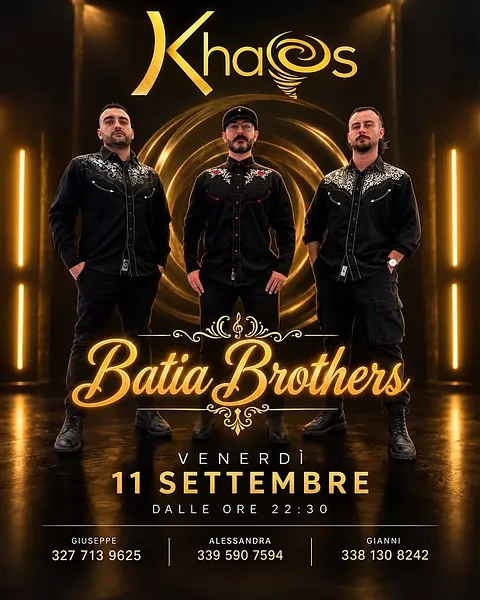 Batia Brothers Live al Khaos Pub