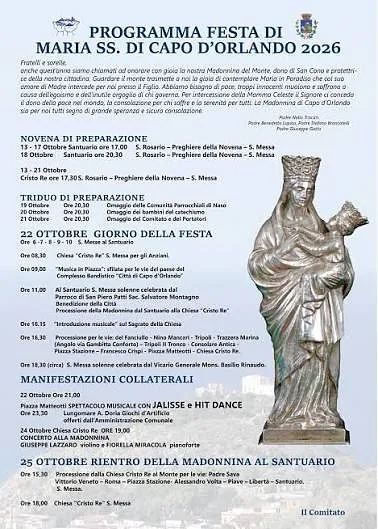 Festa Maria Santissima Capo d'Orlando 
