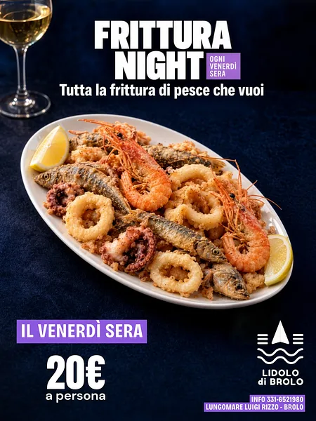 Frittura Night - Tutta la frittura di pesce che vuoi