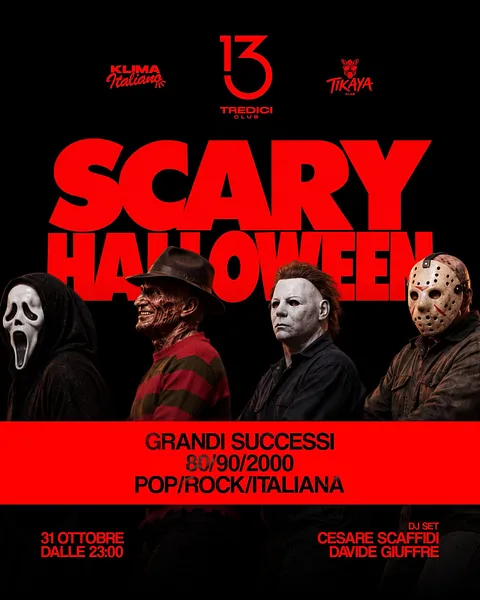 Scary Halloween al 13Tredici