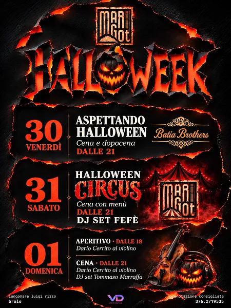 Halloweek al Margot