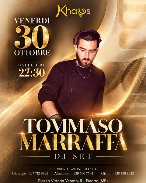 Tommaso Marraffa al Khaos Pub