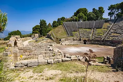 Area archeologica e Teatro greco di Tindari